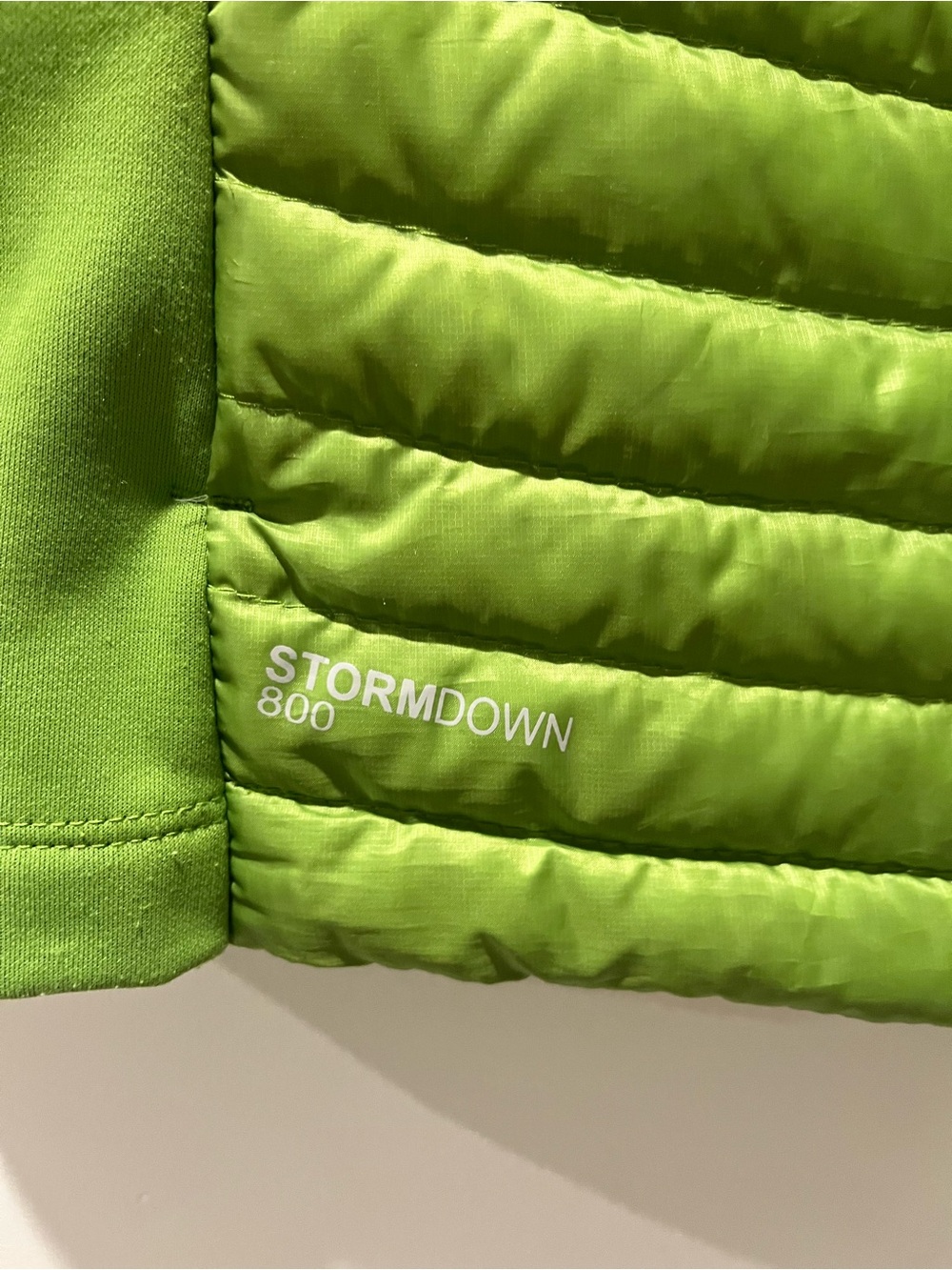 Eddie Bauer First Ascent StormDown 800 Goose Down Filled Puffer Vest Green M - Picture 4 of 11